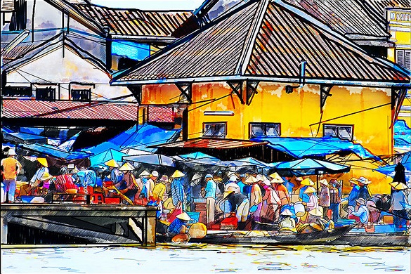 Về thăm l&agrave;ng ch&agrave;i Thanh Nam ở Hội An